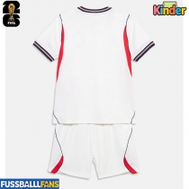 England Heimtrikotsatz Kinder WM 2026 Kurzarm (+ Kurze Hosen)